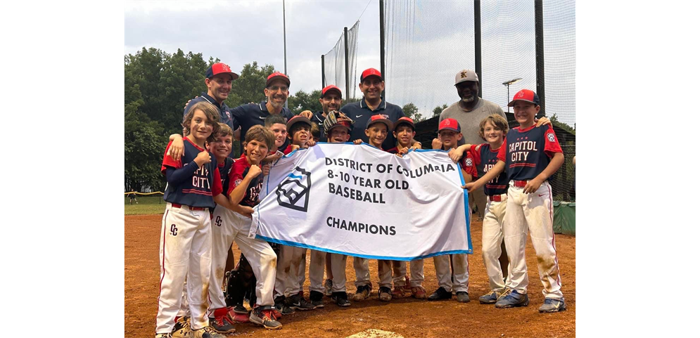Capitol City LL wins the 2023 10U Baseball Championship!