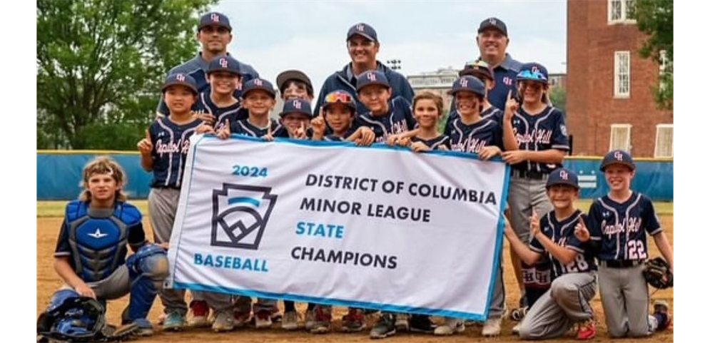 Capitol Hill Little League wins the 2024 10U Baseball Championships!